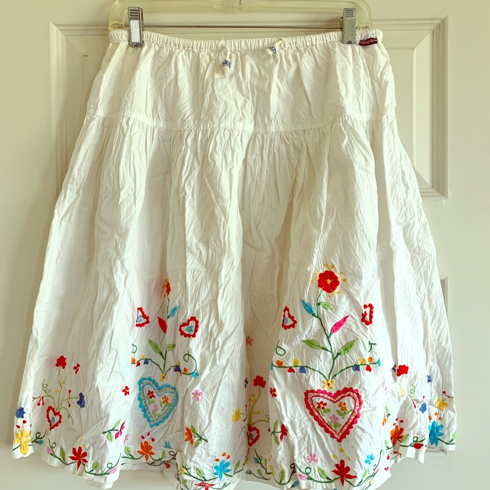 Women’s Oilily Cotton Crinkle Skirt